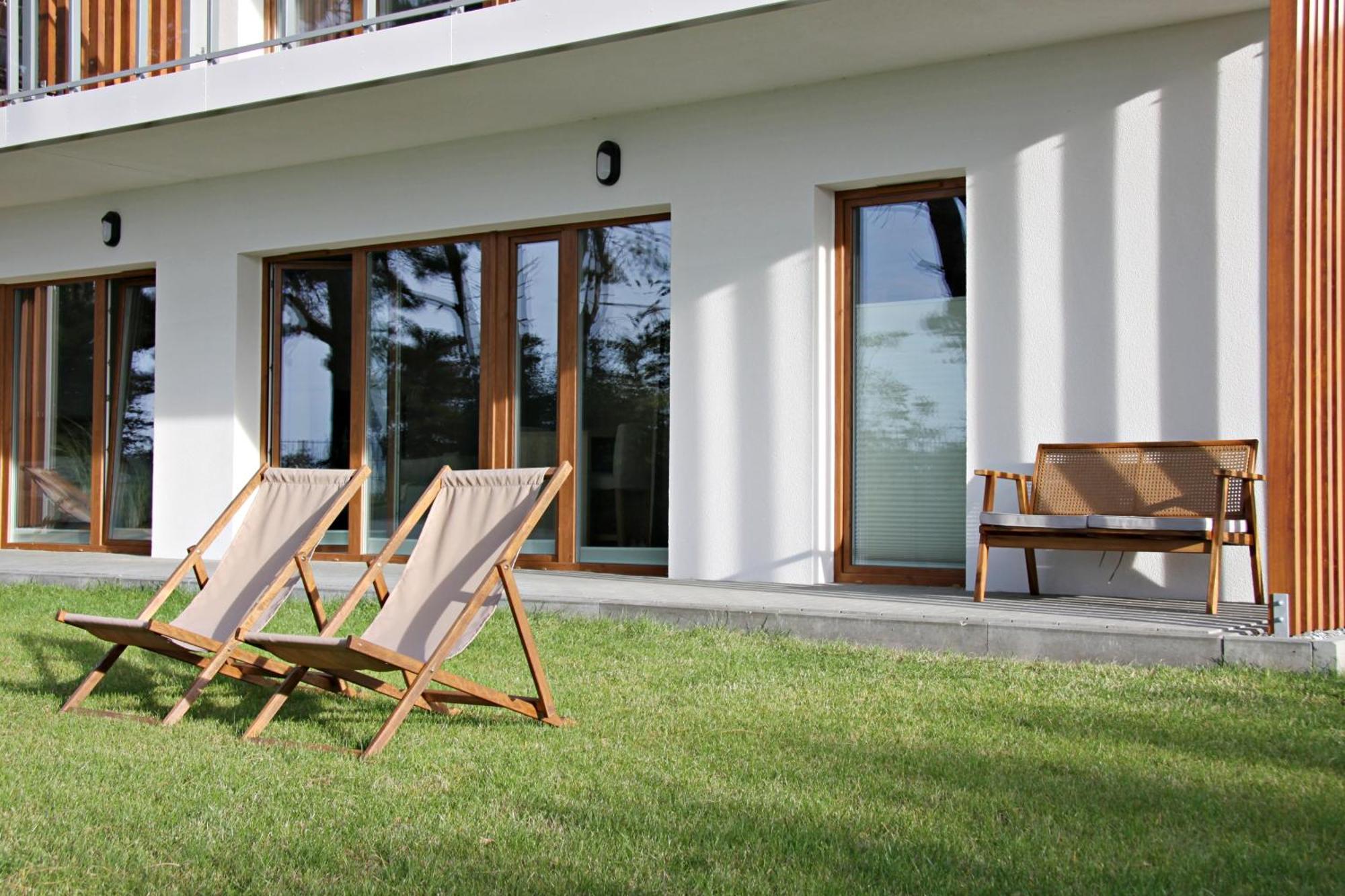 Let'S Sea - 2 Bedroom - Premium Baltic Apartment With Front Sea View Garden And Spa Access Gaski  Exterior photo