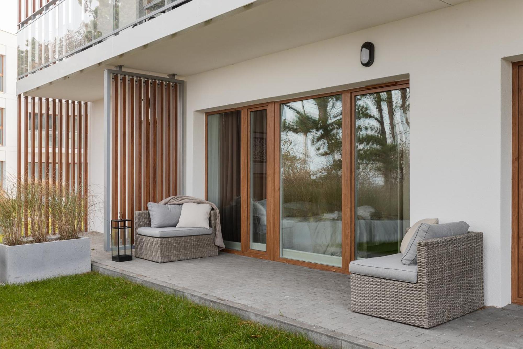 Let'S Sea - 2 Bedroom - Premium Baltic Apartment With Front Sea View Garden And Spa Access Gaski  Exterior photo